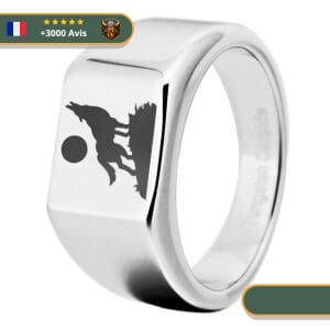 Bague Viking Loup Fenrir Viking Shop