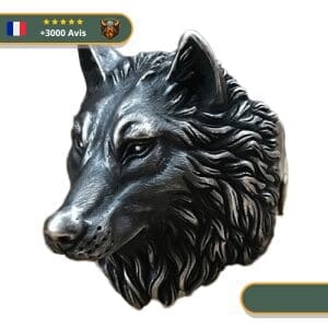 Bague Viking Tête de loup Viking Shop