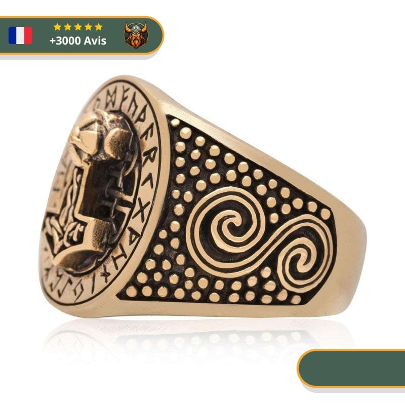 Bague Mjöllnir Viking | Bronze – Image 2