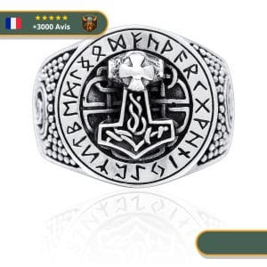 Bague Mjöllnir Authentique | Argent