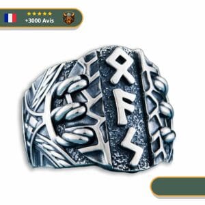 Bague Viking <br>Runes</br> Viking Shop