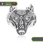 Bague Nordique Fenrir | Argent