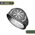 Bague viking <br>corbeau viking</br> Viking Shop