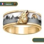 bague viking loup