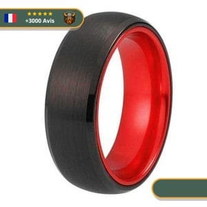 bague viking rouge