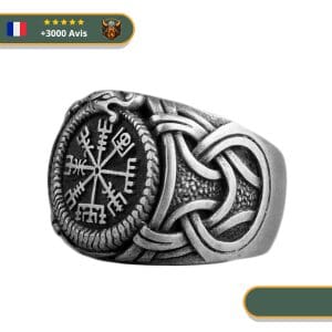 Bague Viking <br>Vegvisir</br> Viking Shop