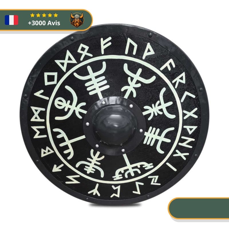 Bouclier Viking Vegvisir