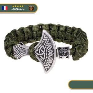 Bracelet Viking Hache