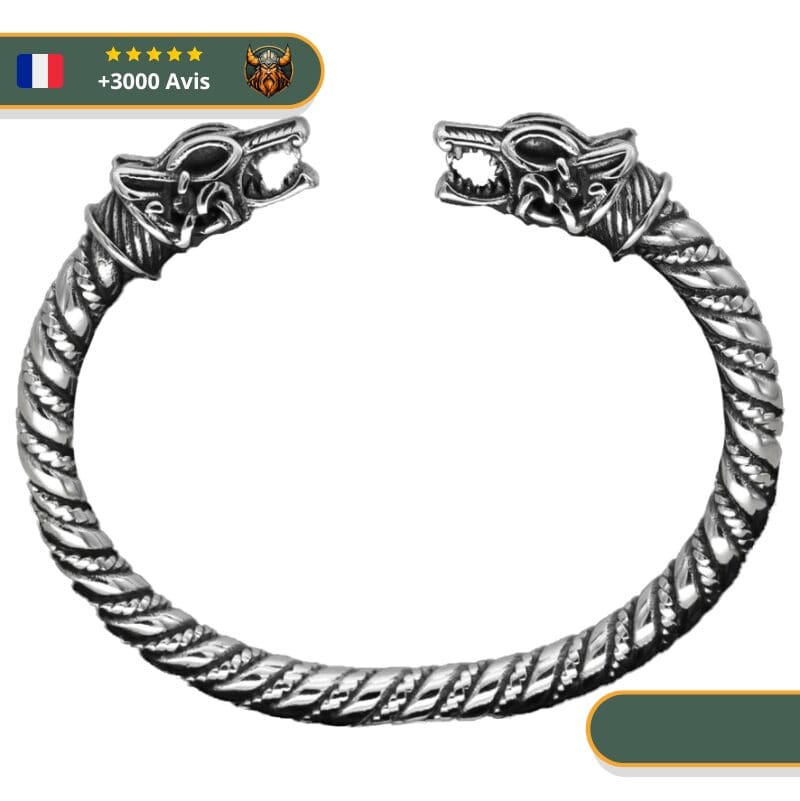 Bracelet Viking Fenrir