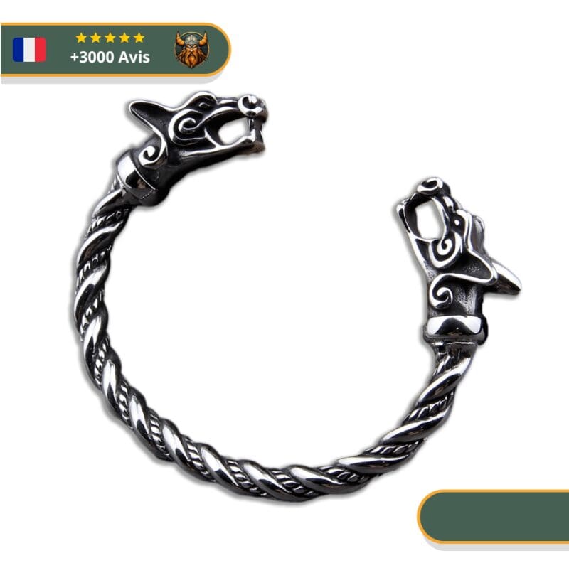 Bracelet Viking Fenrir