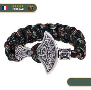 Bracelet Viking <br>Hache</br> Viking Shop