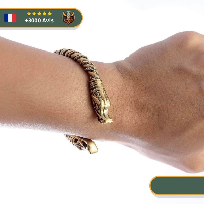 Bracelet Viking Loup Fenrir – Image 5