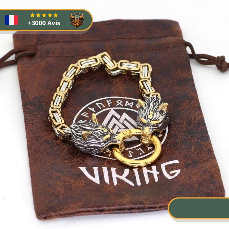 Bracelet Viking Loup Fenrir – Image 10