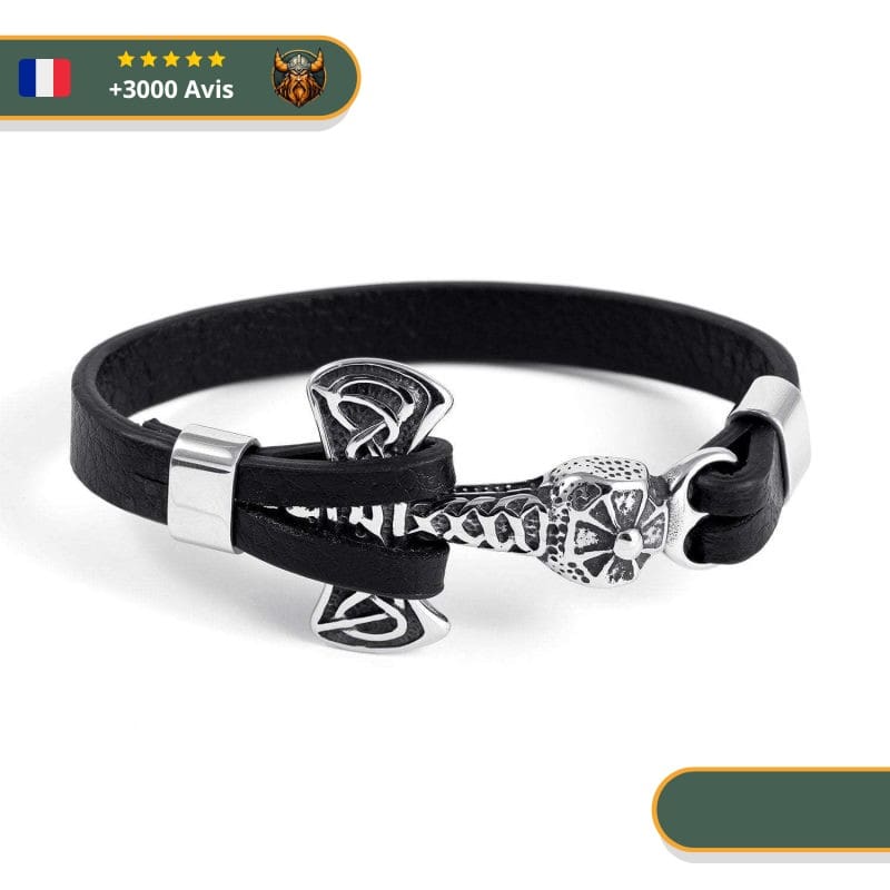 Bracelet Marteau De Thor Mjöllnir | Argent – Image 2