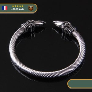 Bracelet Viking Hugin et Munin
