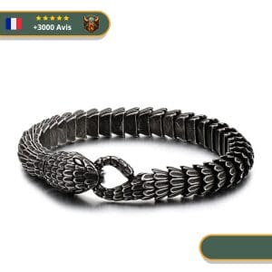 Bracelet Viking <br>Serpent de Midgard</br> Viking Shop