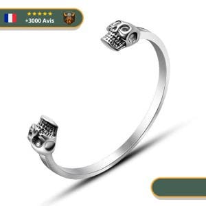 Bracelet Viking Tête de mort