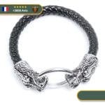 Bracelet Viking Tête de Dragons