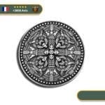 Broche Cape Médiévale