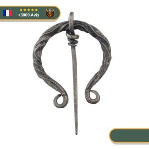 Broche Viking Homme Argent