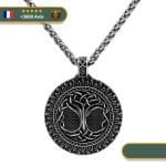 Collier Viking Arbre De Vie