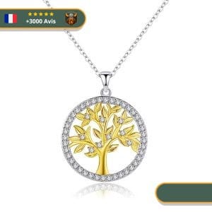 Collier Viking Arbre De Vie