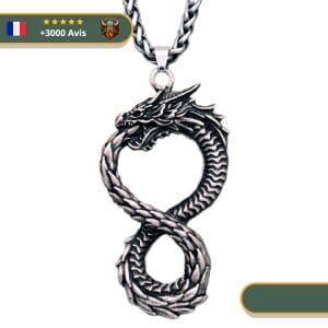 Collier Viking Serpent Jormungand