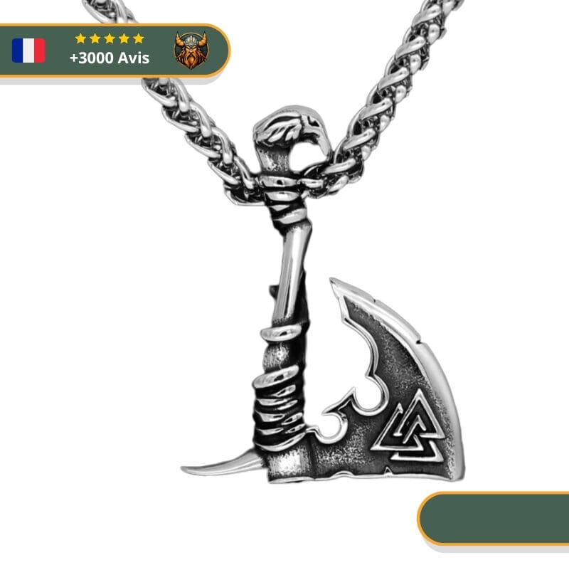 Collier Viking Hache