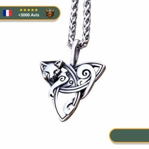 Collier Viking <br>Fenrir & Triquetra</br> Viking Shop