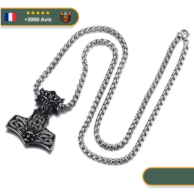 Collier viking Mjolnir – Image 4