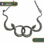 Collier Viking Serpent Jormungand