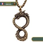 Collier Viking Serpent Jormungand