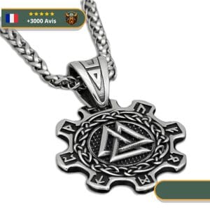 Collier Viking Valknut