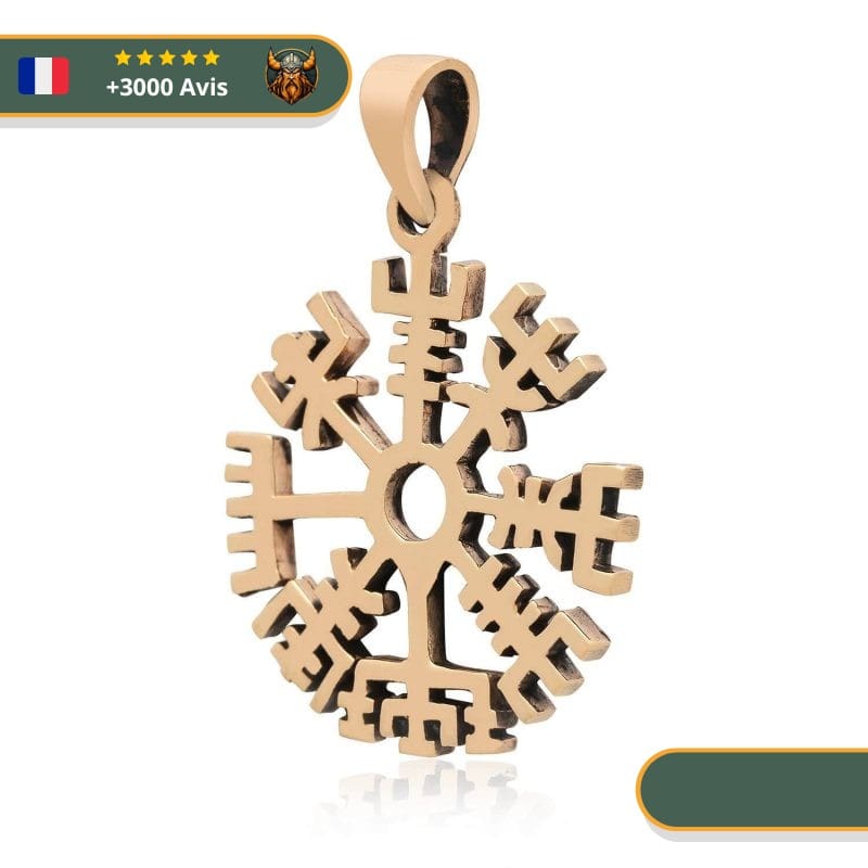 Collier Viking Vegvisir – Image 3