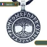 Collier Viking Arbre Yggdrasil