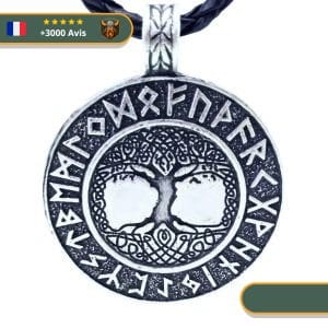 Collier Viking Arbre Yggdrasil