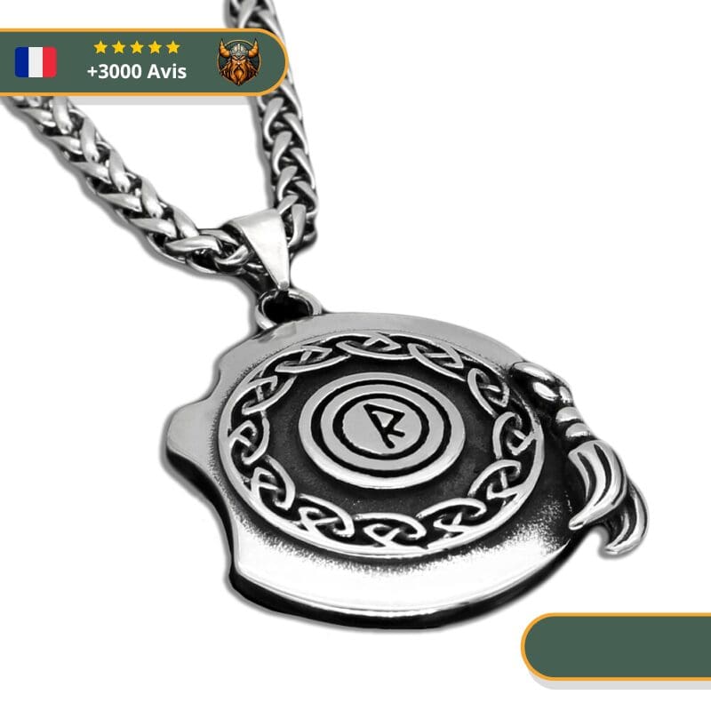 Collier Viking Bouclier