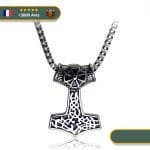 Collier Viking du Marteau de Thor Le Midgard