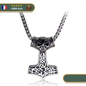 Collier Viking du Marteau de Thor Le Midgard