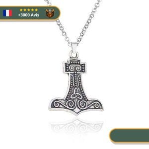 Collier Viking du Marteau de Thor en Métal