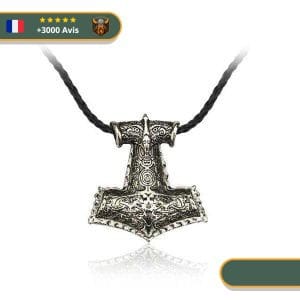Collier Viking du marteau Mjöllnir de Thor
