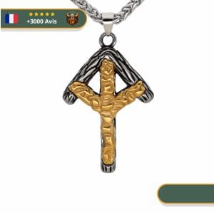 Collier Viking <br>Rune Algiz</br> Viking Shop