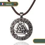 Collier Viking Rune Valknut