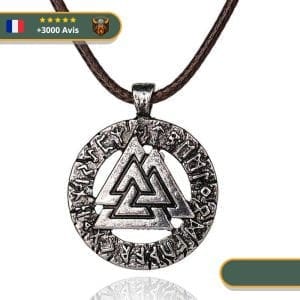 Collier Viking Rune Valknut