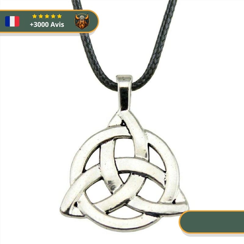 Pendentif Viking <br> La Triquetra en Argent