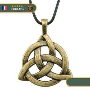 Pendentif Viking <br> La Triquetra en Or