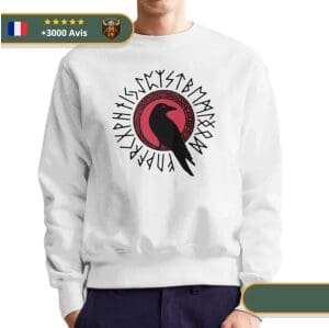 Sweat-shirt <br>Munin</br> Viking Shop