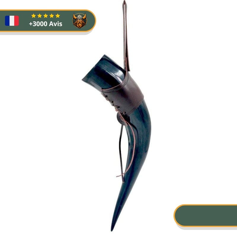 Porte Ceinture  Corne à Boire Viking – Image 3