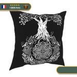 coussin viking arbre monde