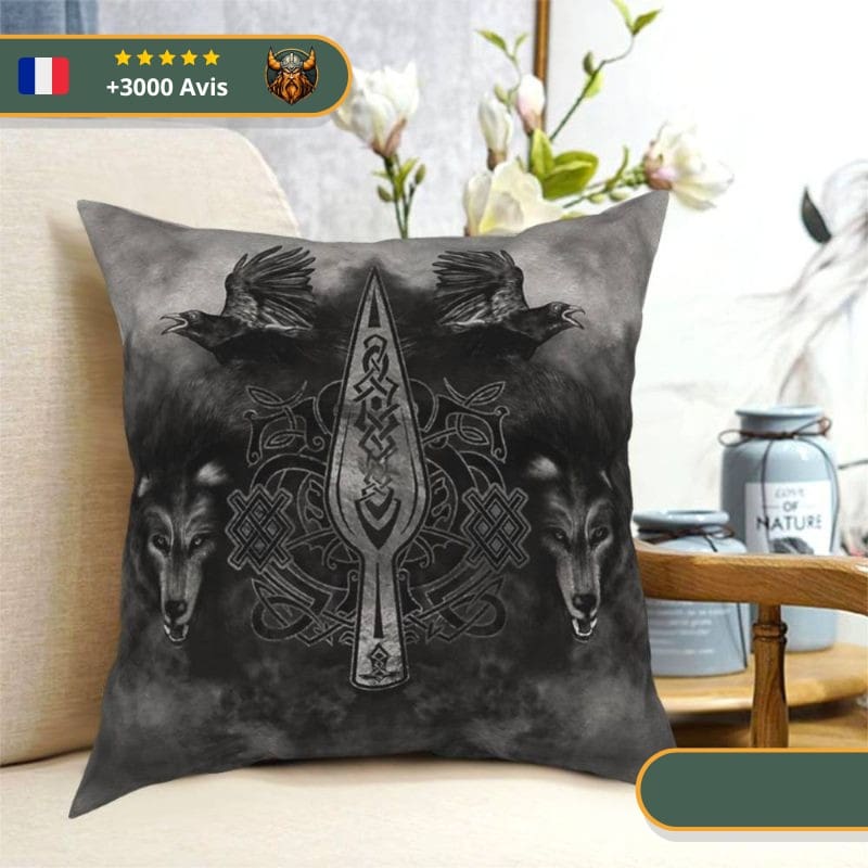 Coussin Viking Armes d'Odin – Image 4